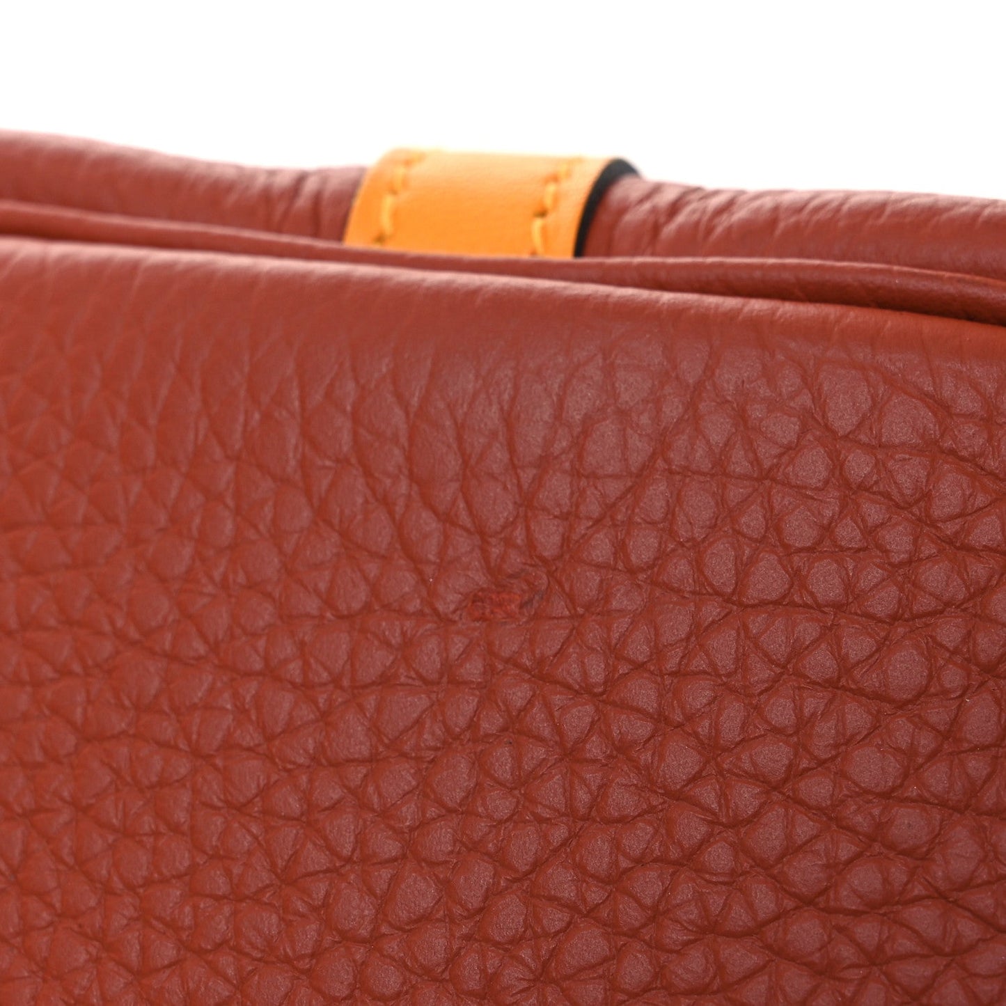 Taurillon Clemence Swift Picotin 18 PM Leather Tote Cuivre