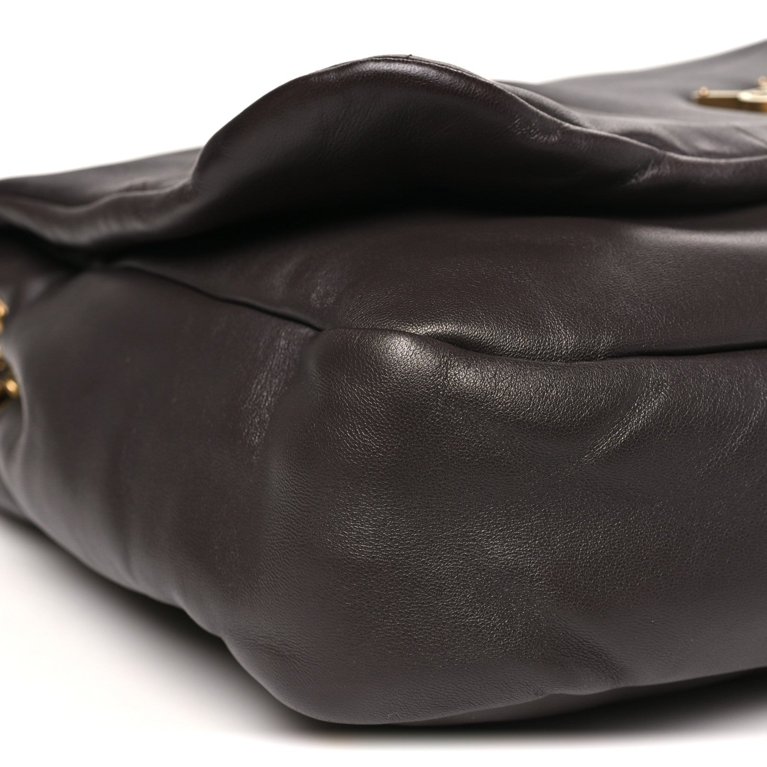 Saint Laurent Large Jamie 4.3 Quilted Shoulder Bag Dark Sweet Chocolate