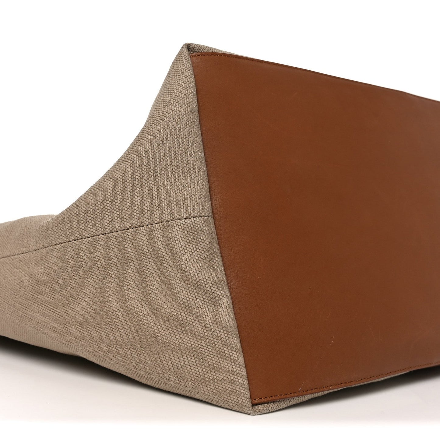 Saint Laurent Y Canvas Tote Bag Beige Brick
