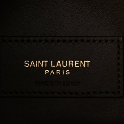 Saint Laurent Smooth Calfskin Large Le 5 A 7 Soft Hobo Light Musk
