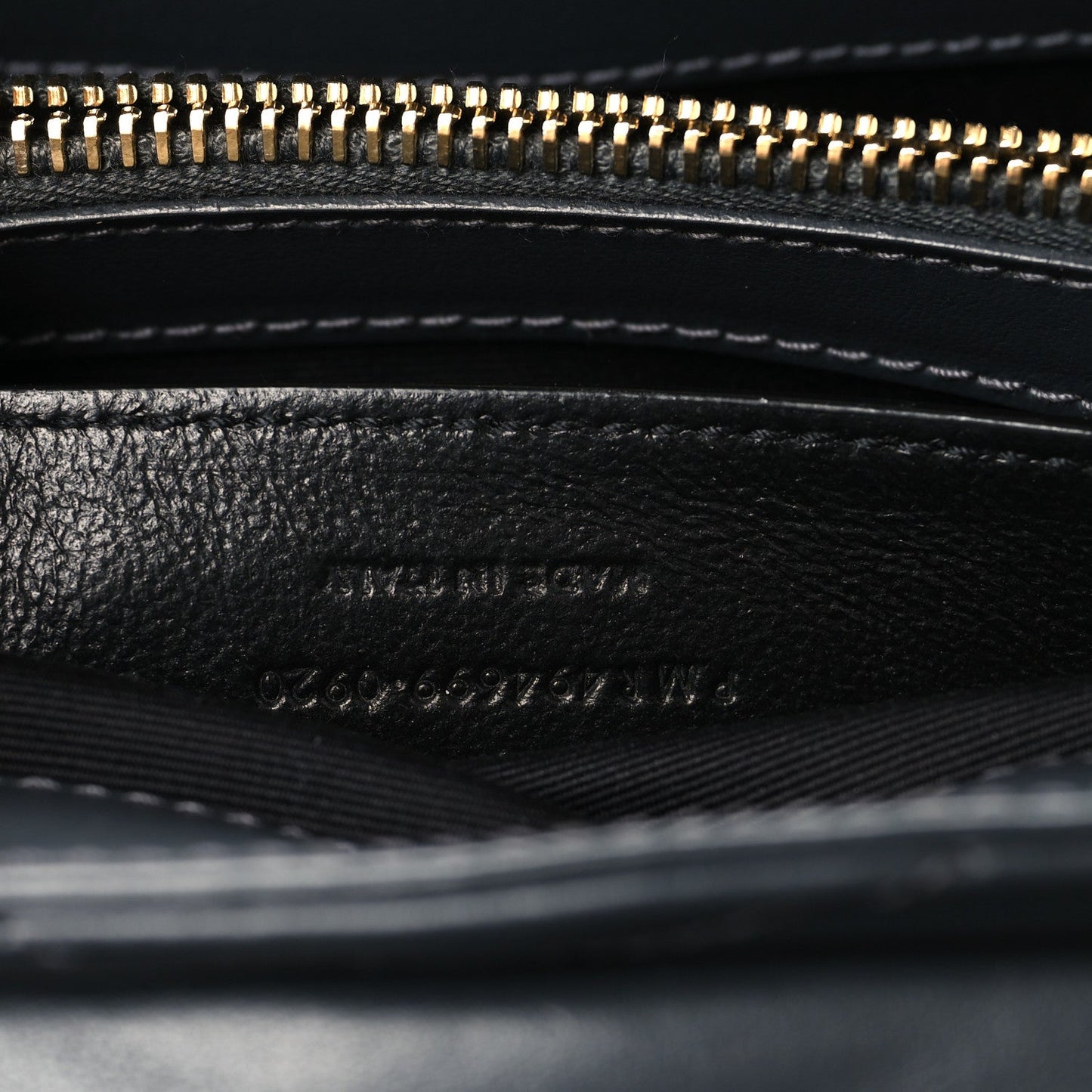 SAINT Laurent Calfskin Y Quilted Monogram Small Loulou Chain Satchel Dark Smog