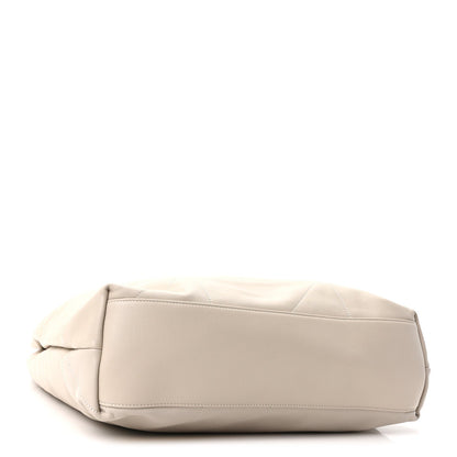 SAINT LAURENT Lambskin Matelasse Large Jamie Pochon Crema Soft