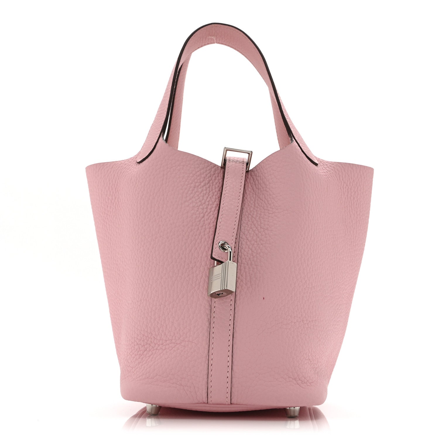 Taurillon Clemence Picotin Lock 18 PM Bag Mauve Sylvestre