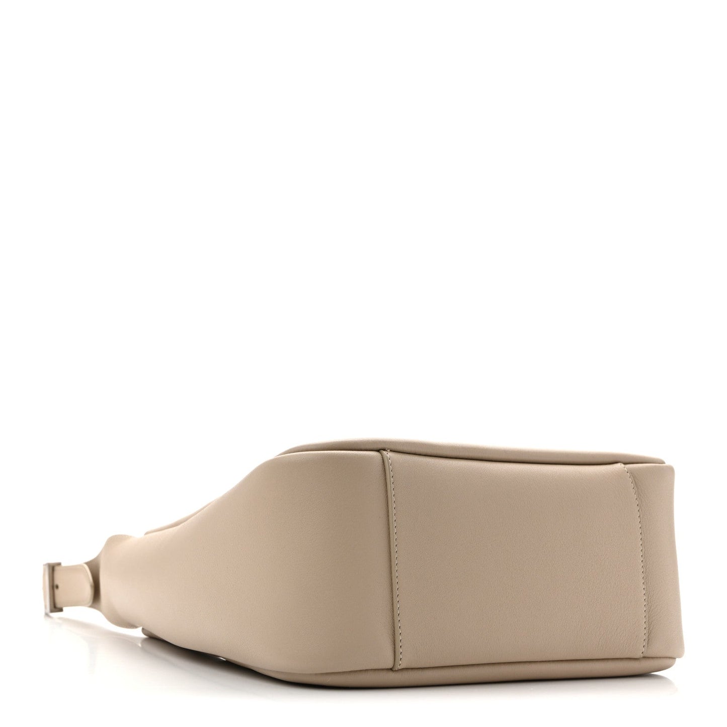 Saint Laurent Smooth Calfskin Small Le 5 A 7 Soft Hobo Bag Sea Salt