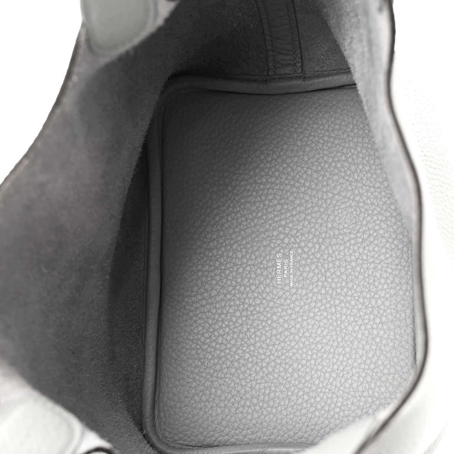 Taurillon Clemence Picotin Lock 18 PM Bucket Bag Bleu Glacier