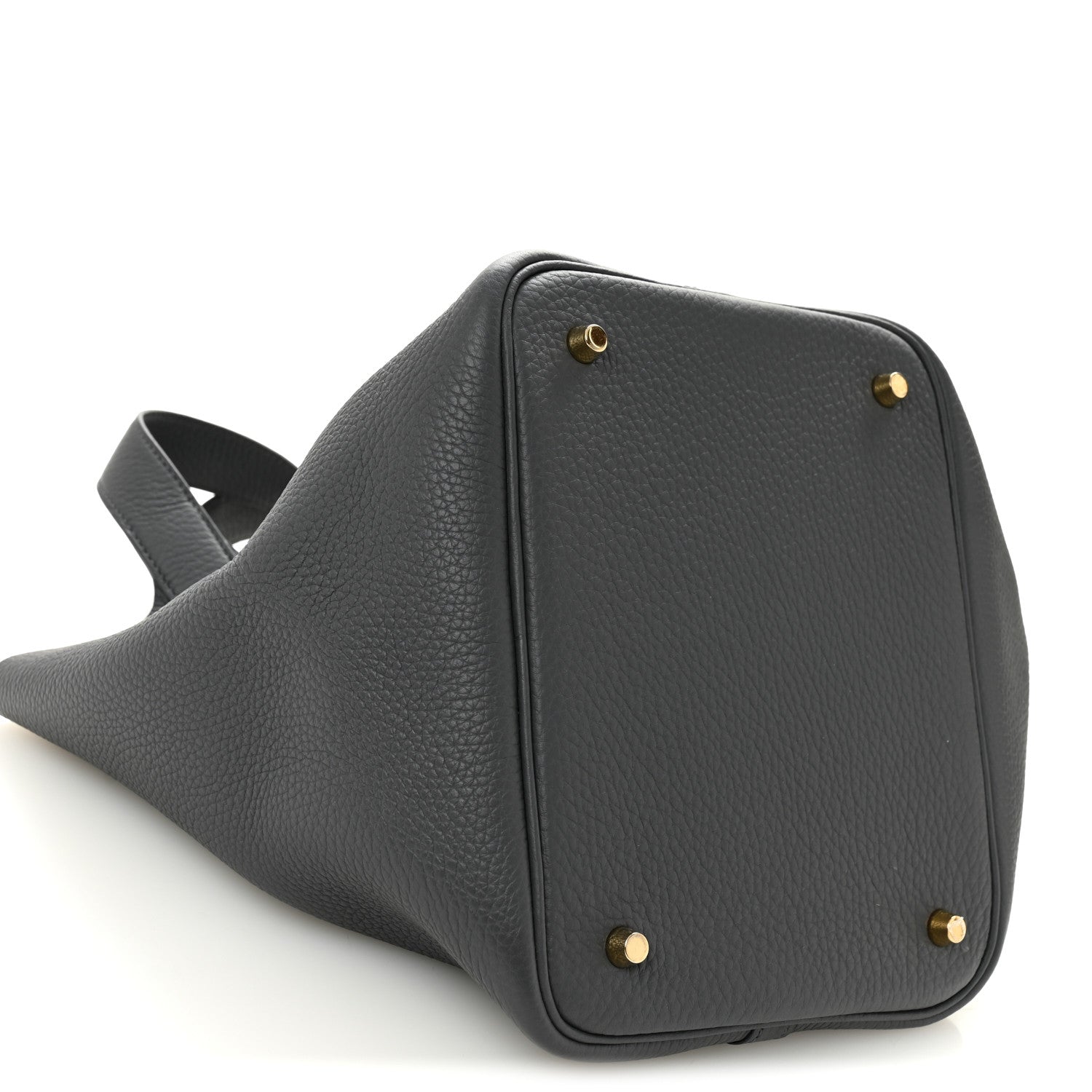 Taurillon Clemence Picotin Lock 22 MM Tote Ardoise