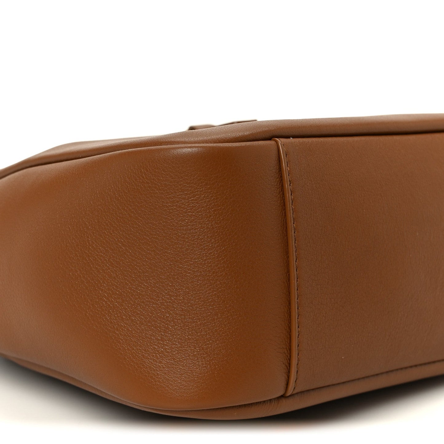 Saint Laurent Le 5 A 7 Smooth Calfskin Soft Hobo Fox