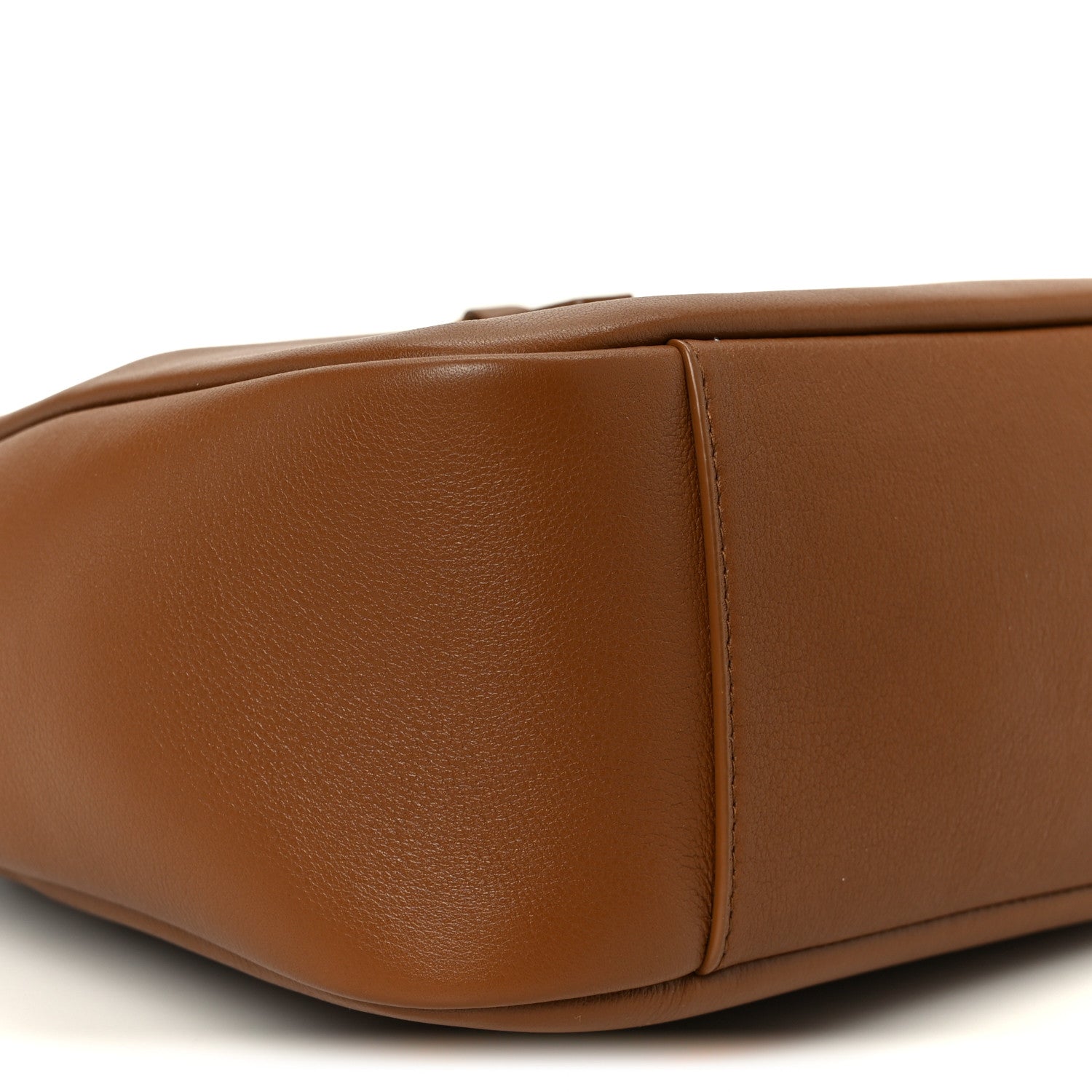 Saint Laurent Le 5 A 7 Smooth Calfskin Soft Hobo Fox