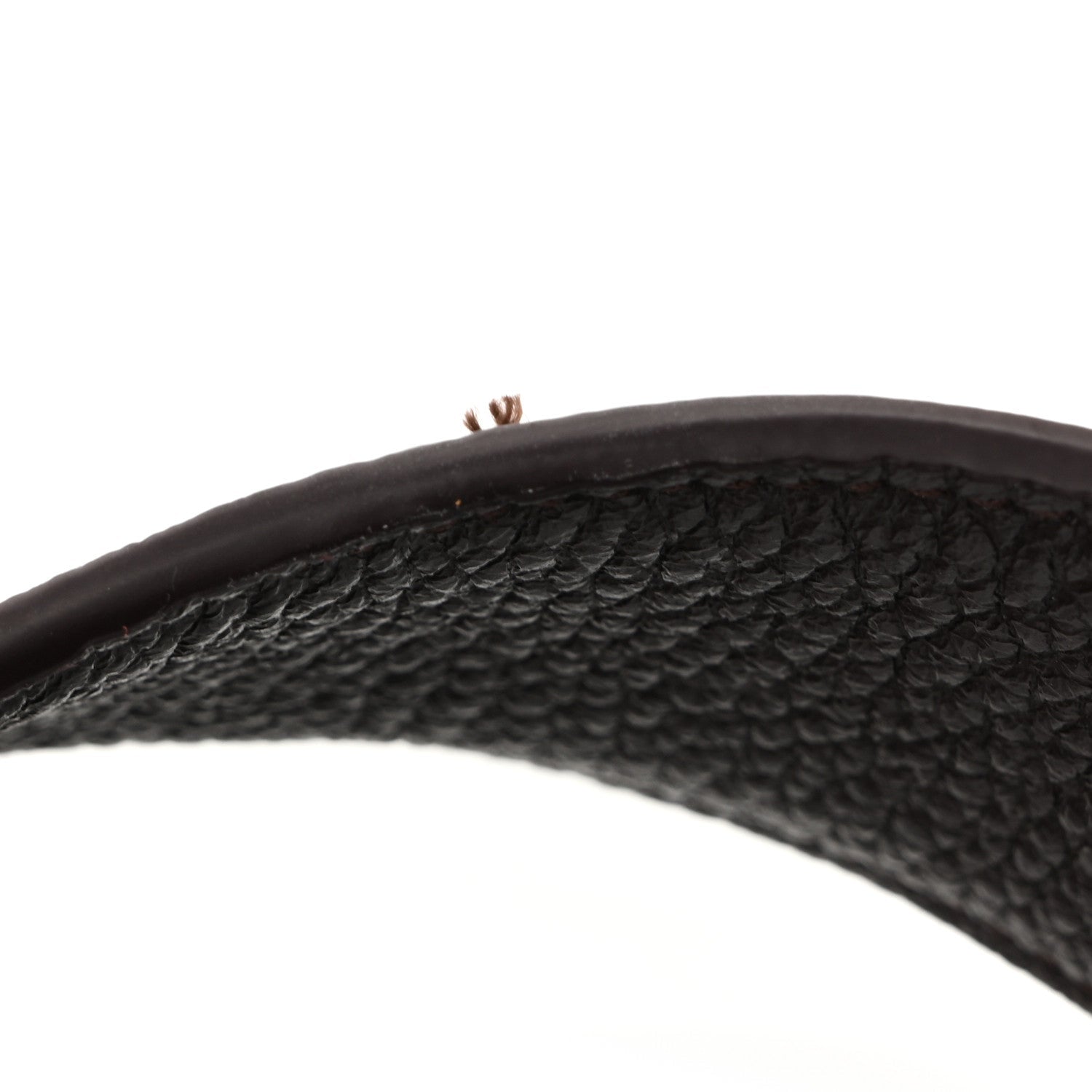 Saint Laurent Grained Deerskin Bea Tote Sweet Chocolate