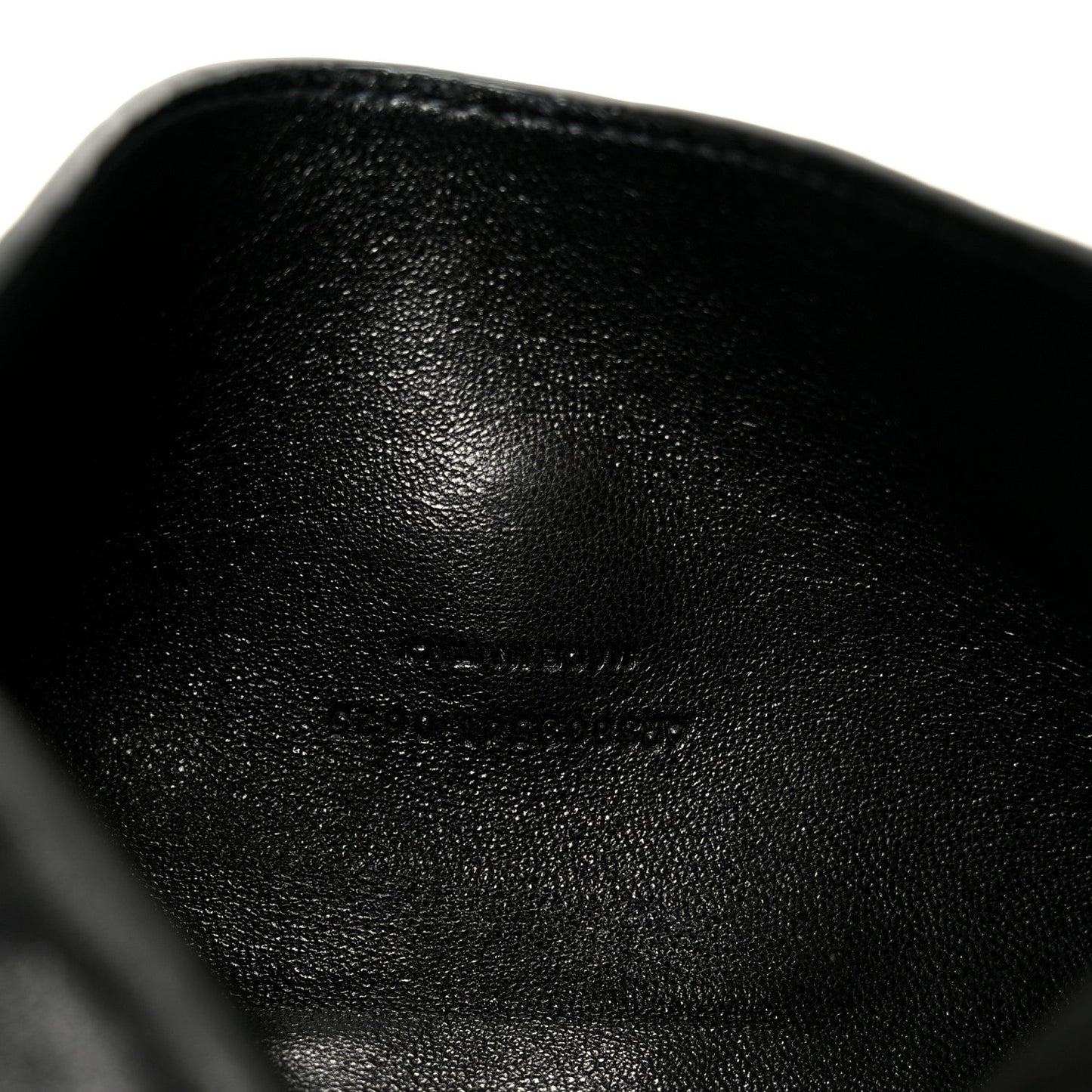Saint Laurent Lambskin Chevron Quilted Large LouLou Shoulder Bag Black
