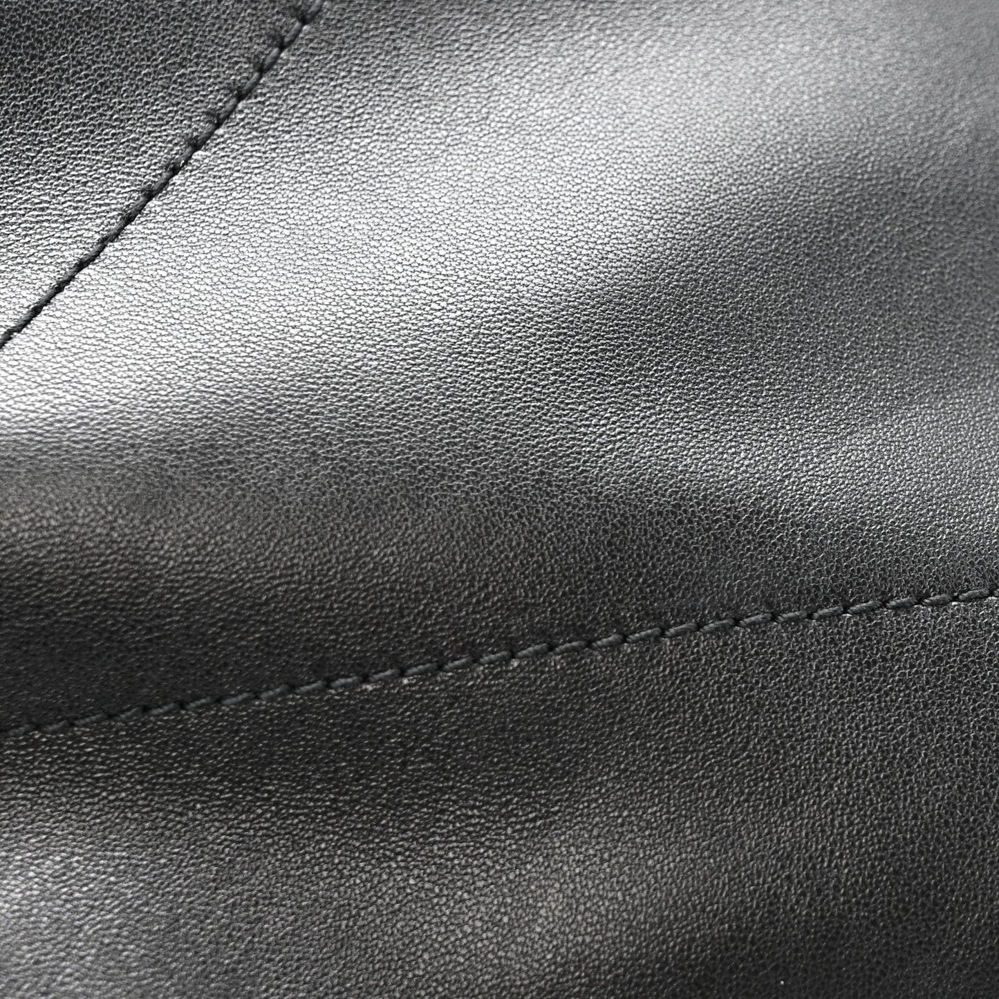 Saint Laurent Lambskin Matelasse Monogram Medium Jamie 4.3 Pochon Black