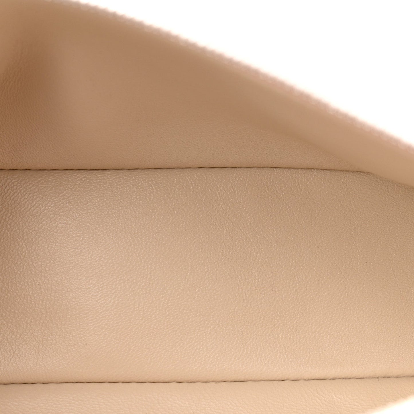 Light pink grained leather close-up, smooth panel