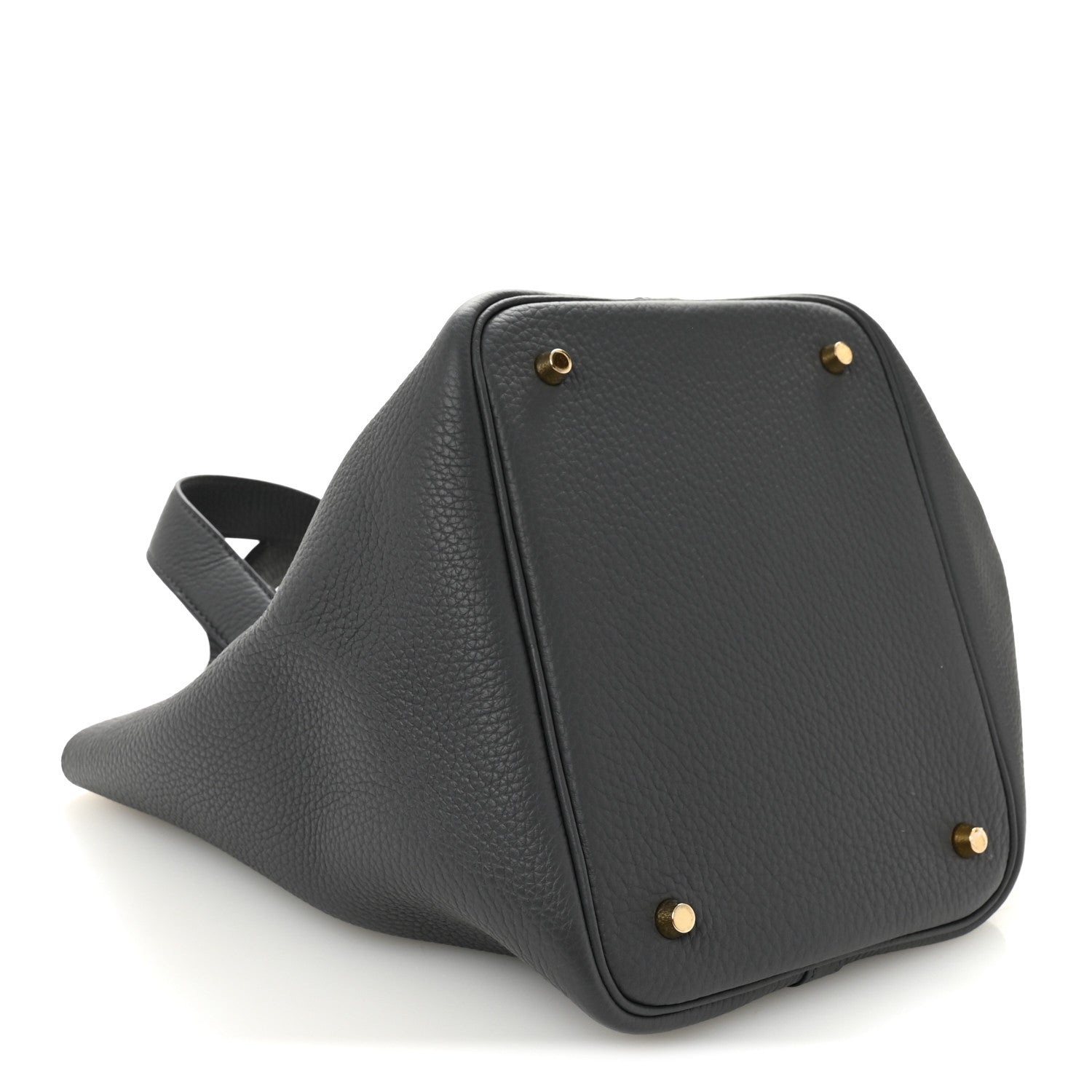 Taurillon Clemence Picotin Lock 22 MM Tote Ardoise