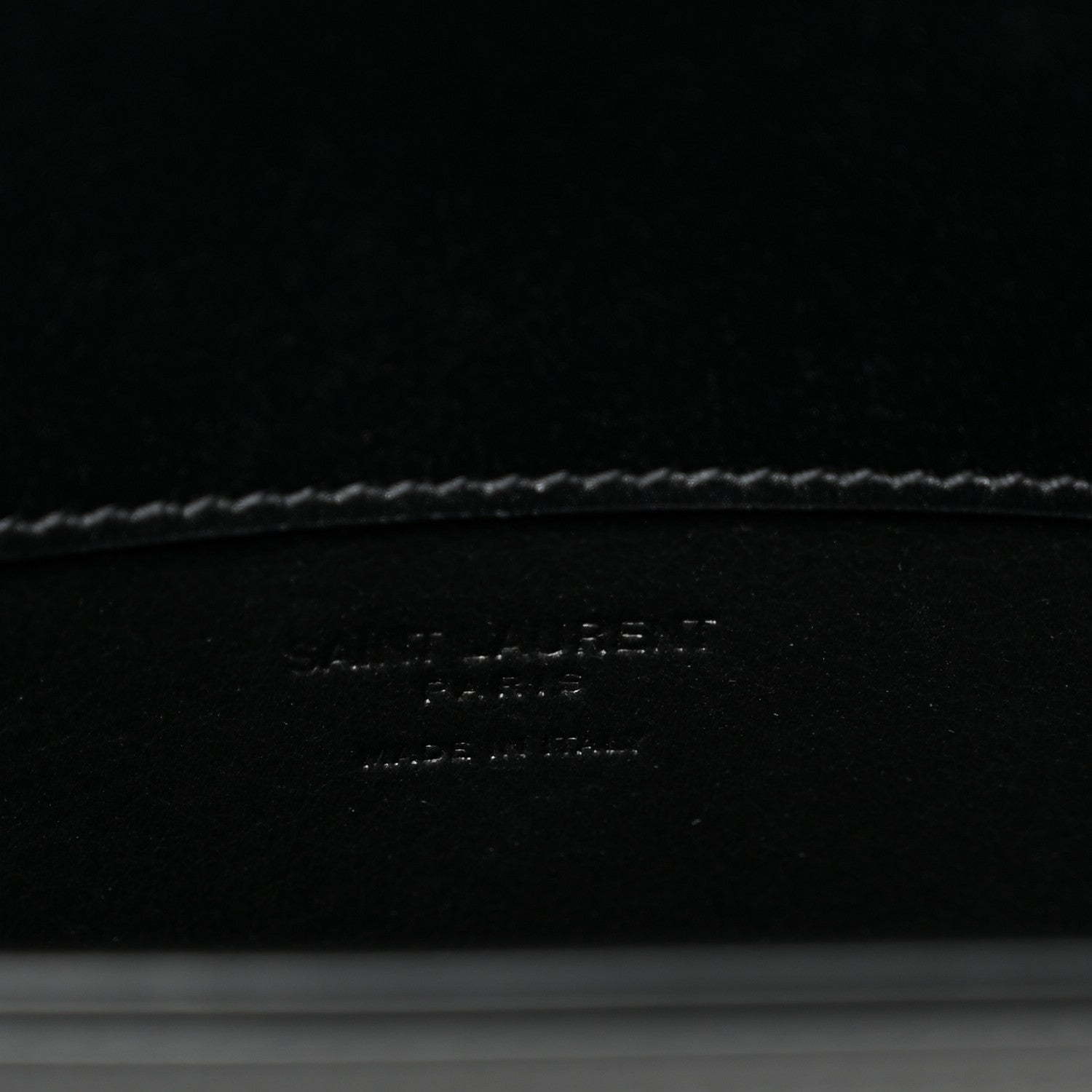 Saint Laurent Box Calfskin Voltaire Top Handle Crossbody Bag Black