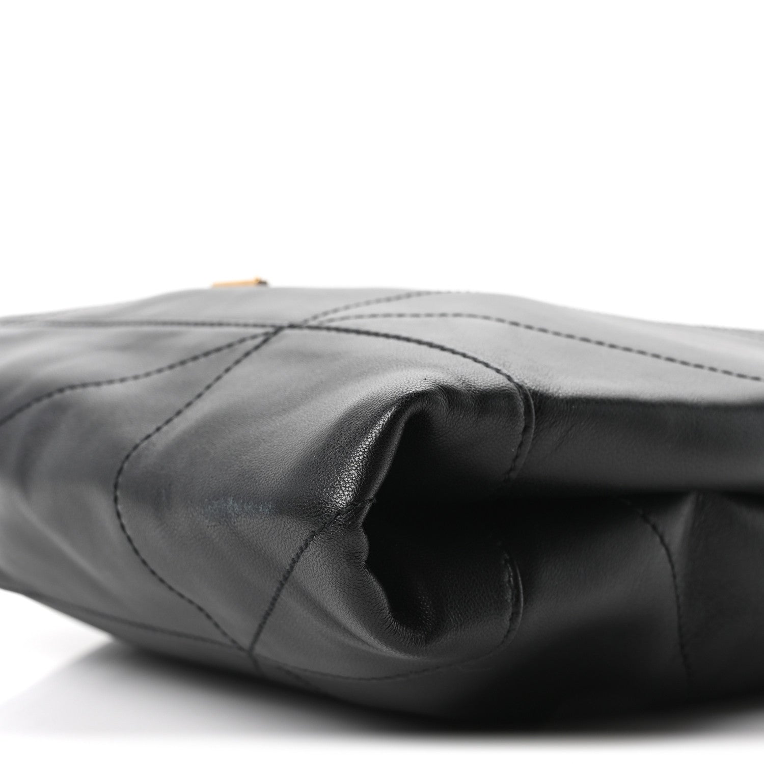 Saint Laurent Lambskin Matelasse Monogram Medium Jamie 4.3 Shoulder Bag Black