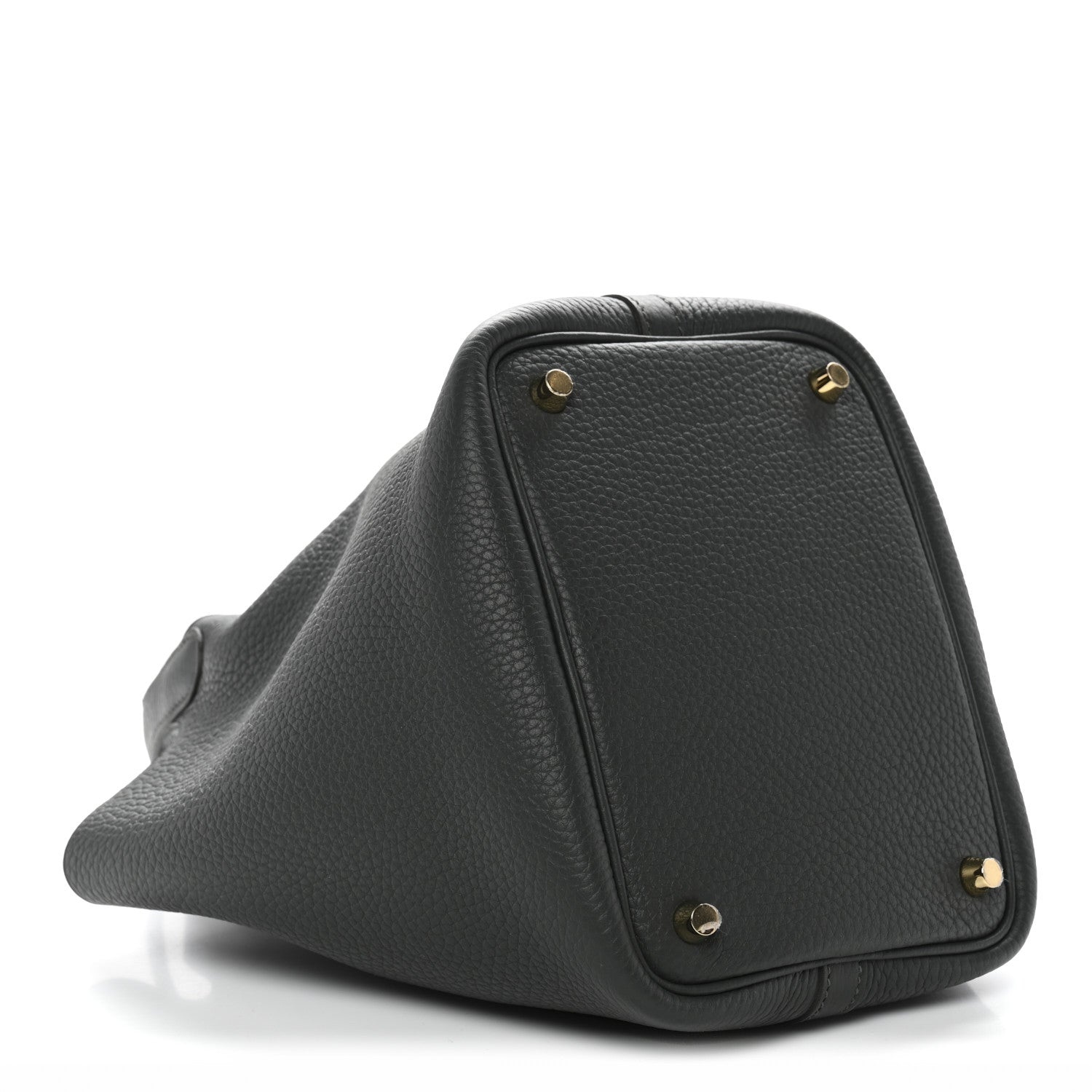 Taurillon Clemence Picotin Lock 18 PM Mini Bag Vert Mangrove