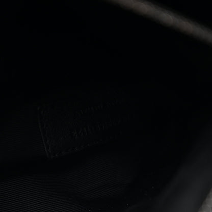 Saint Laurent Niki Medium Chain Satchel Crinkled Calfskin Black