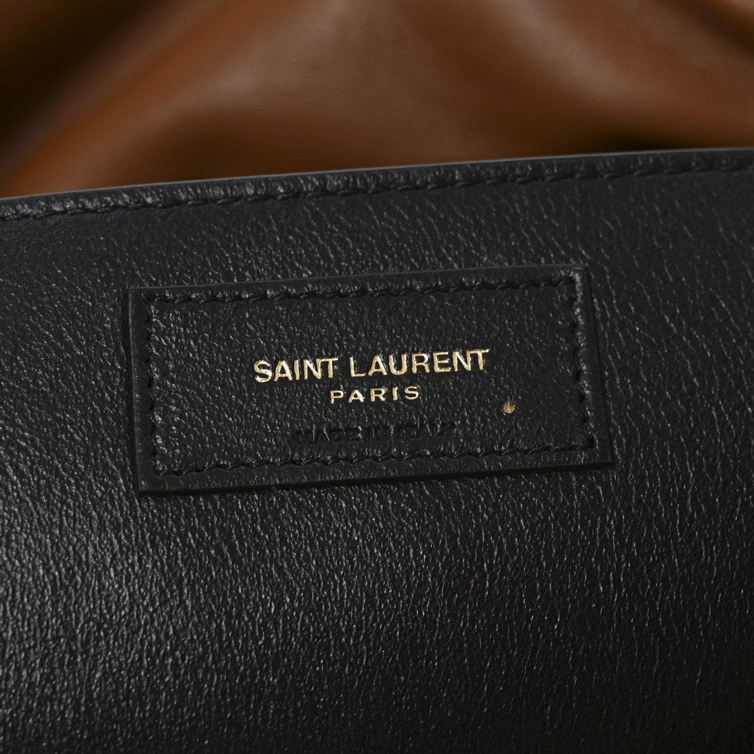 Saint Laurent Matelasse Monogram Large Jamie Lambskin Shoulder Bag Light Fox