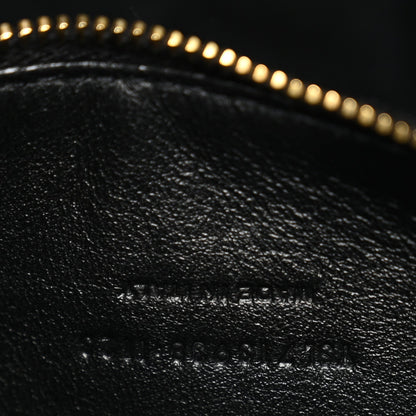 Saint Laurent Supple Calfskin Small Le 5 A 7 Soft Hobo Black