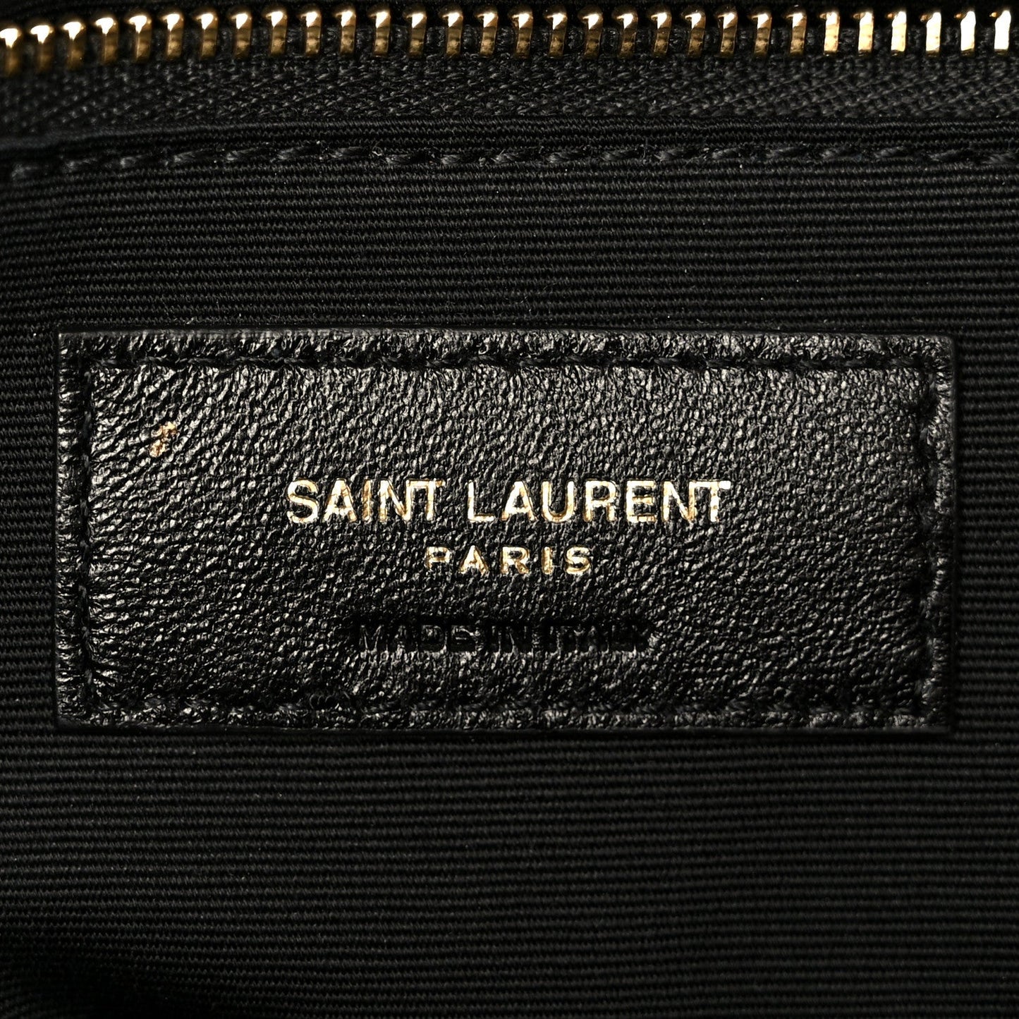 Saint Laurent Grained Lambskin Monogram Large Niki Chain Satchel Dark Cork