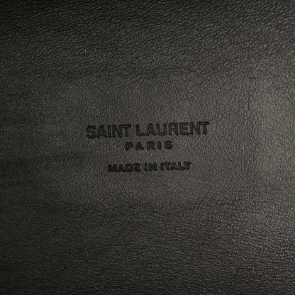 Saint Laurent Suede Small Le 5 A 7 Soft Hobo Urban Grey