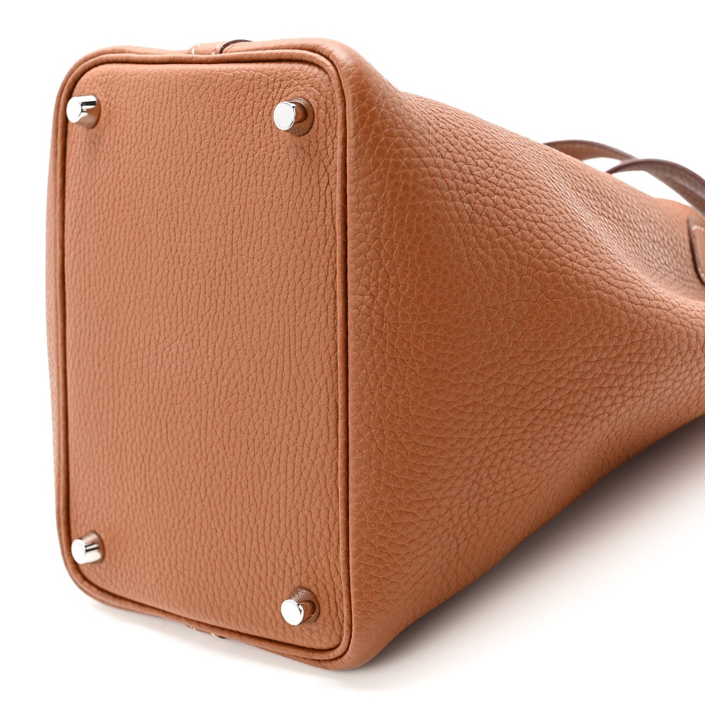 Taurillon Clemence Picotin Lock 18 PM Gold Tote Bag