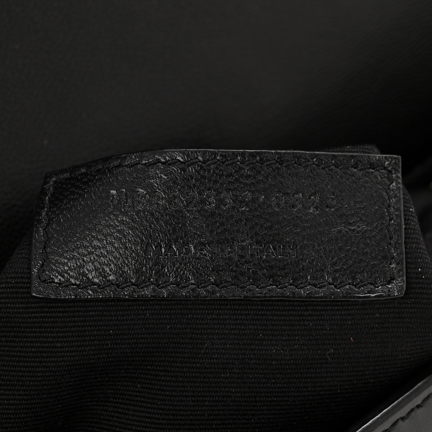 Saint Laurent Box Calfskin Monogram Large Solferino Shoulder Bag Black