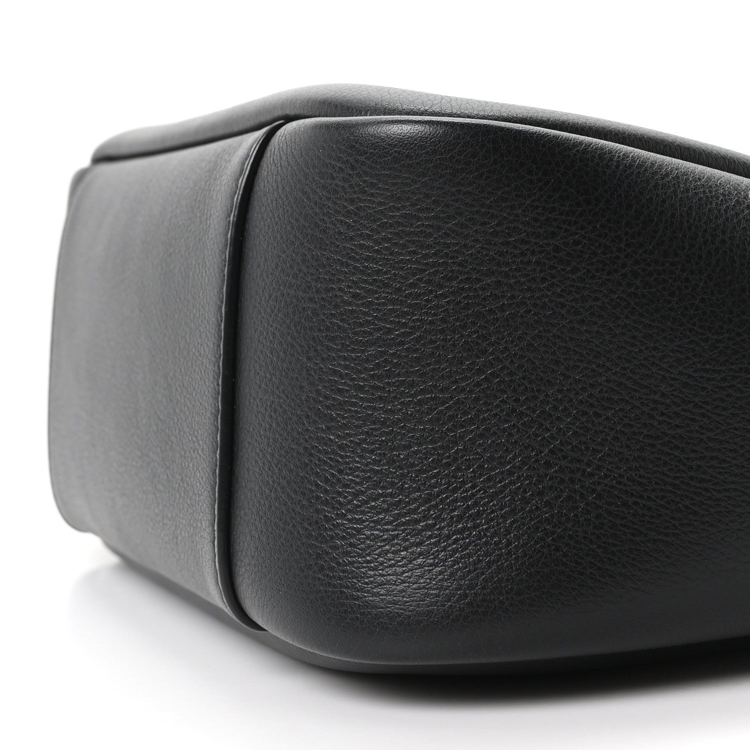 Saint Laurent Smooth Calfskin Small Le 5 A 7 Soft Hobo Black