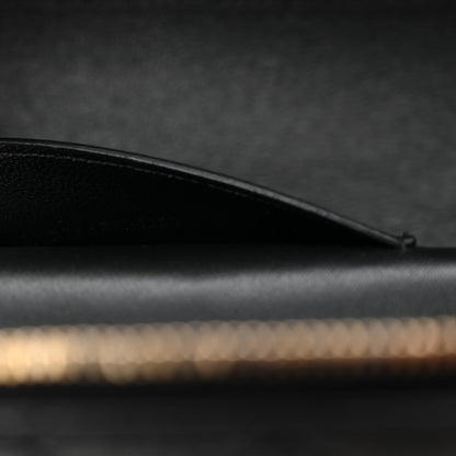 Saint Laurent Lambskin Quilted Mini Gaby Vanity Case Black