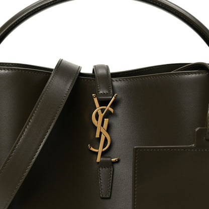 Saint Laurent Shiny Calfskin Le 37 Bucket Bag Arabica
