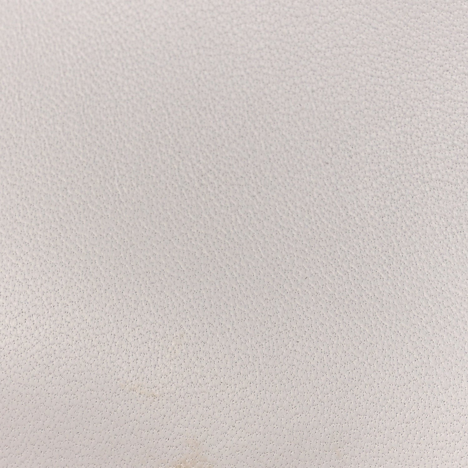Pale gray textured leather panel with fine grain finish