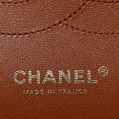 Chanel Jumbo Double Flap Bag in Brown Caviar Leather