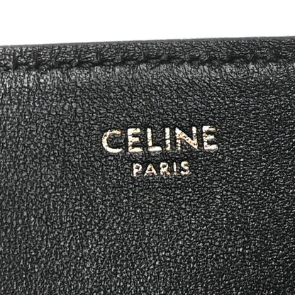 Black leather interior stamp reading “CELINE PARIS”