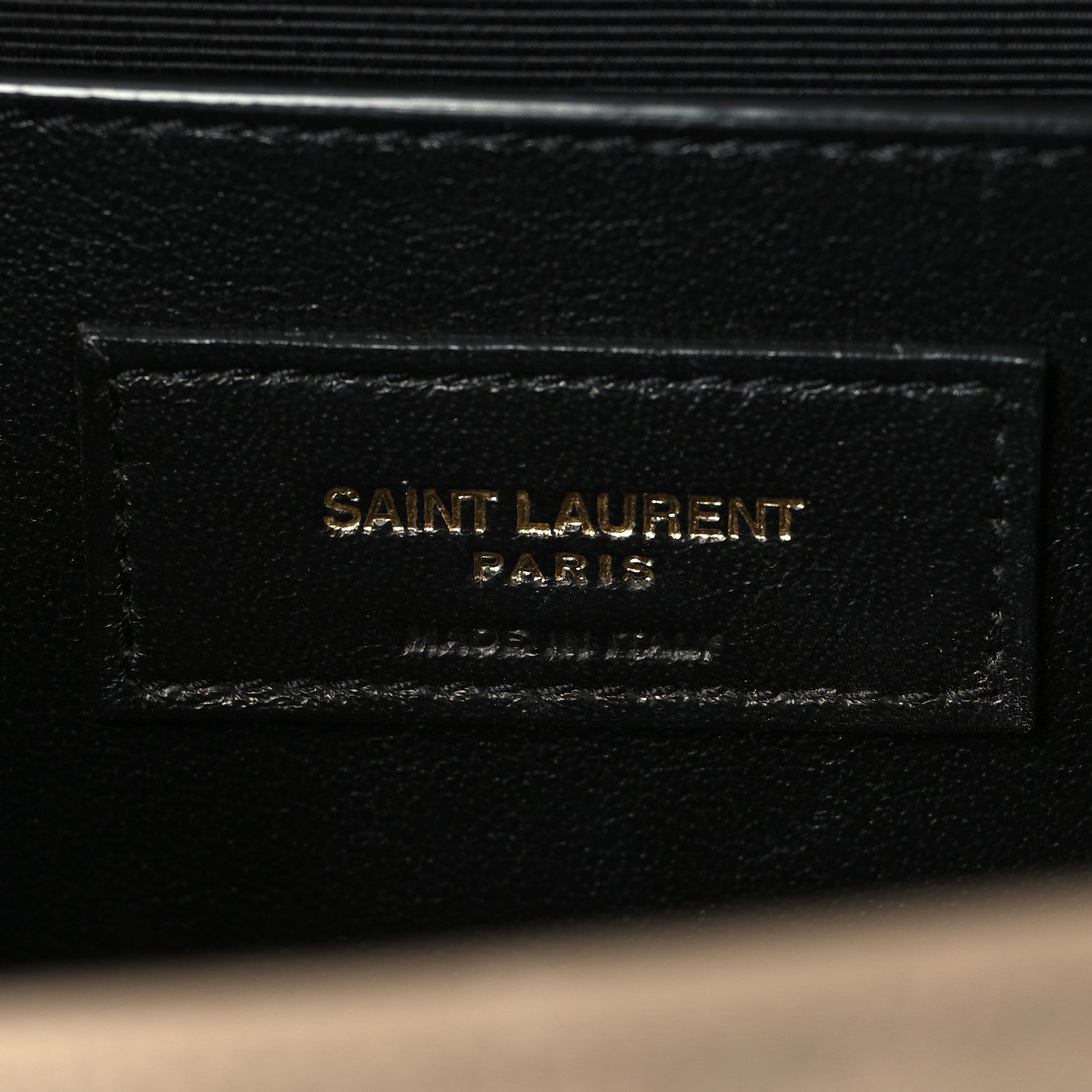 Saint Laurent Grain de Poudre Matelasse Medium Triquilt Satchel Dusty Grey