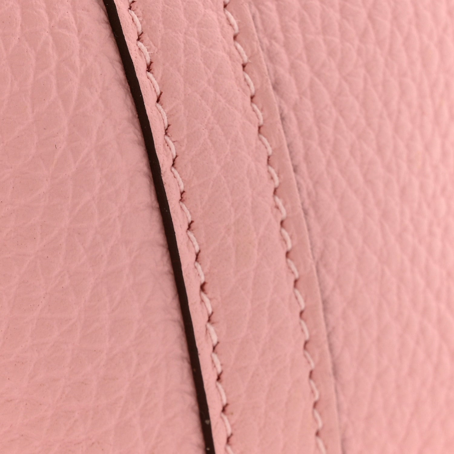 Taurillon Clemence Picotin Lock 18 PM Handbag Rose Sakura