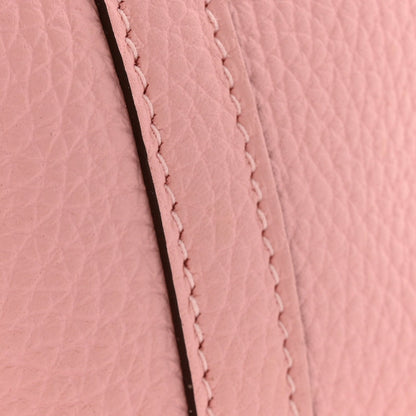 Taurillon Clemence Picotin Lock 18 PM Handbag Rose Sakura