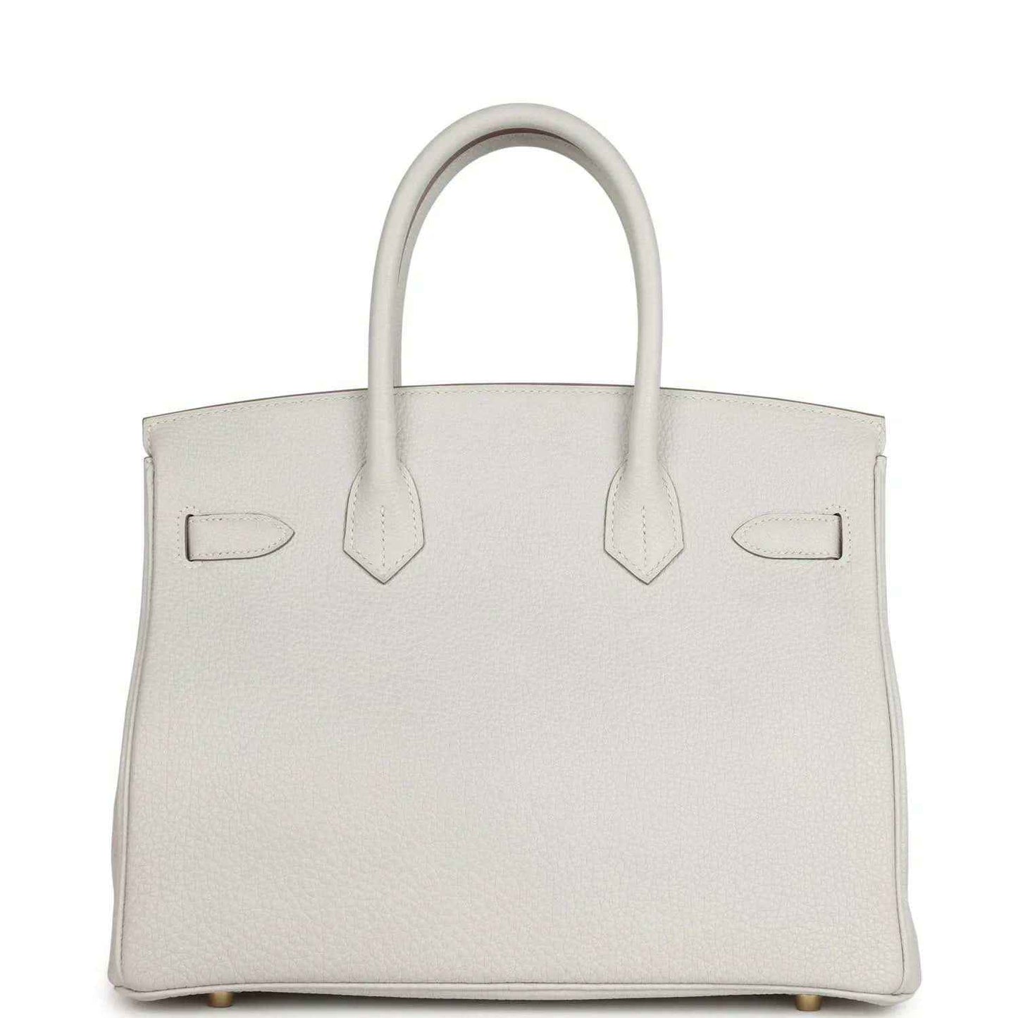 Timeless, sophisticated white leather tote handbag with elegant structured design.