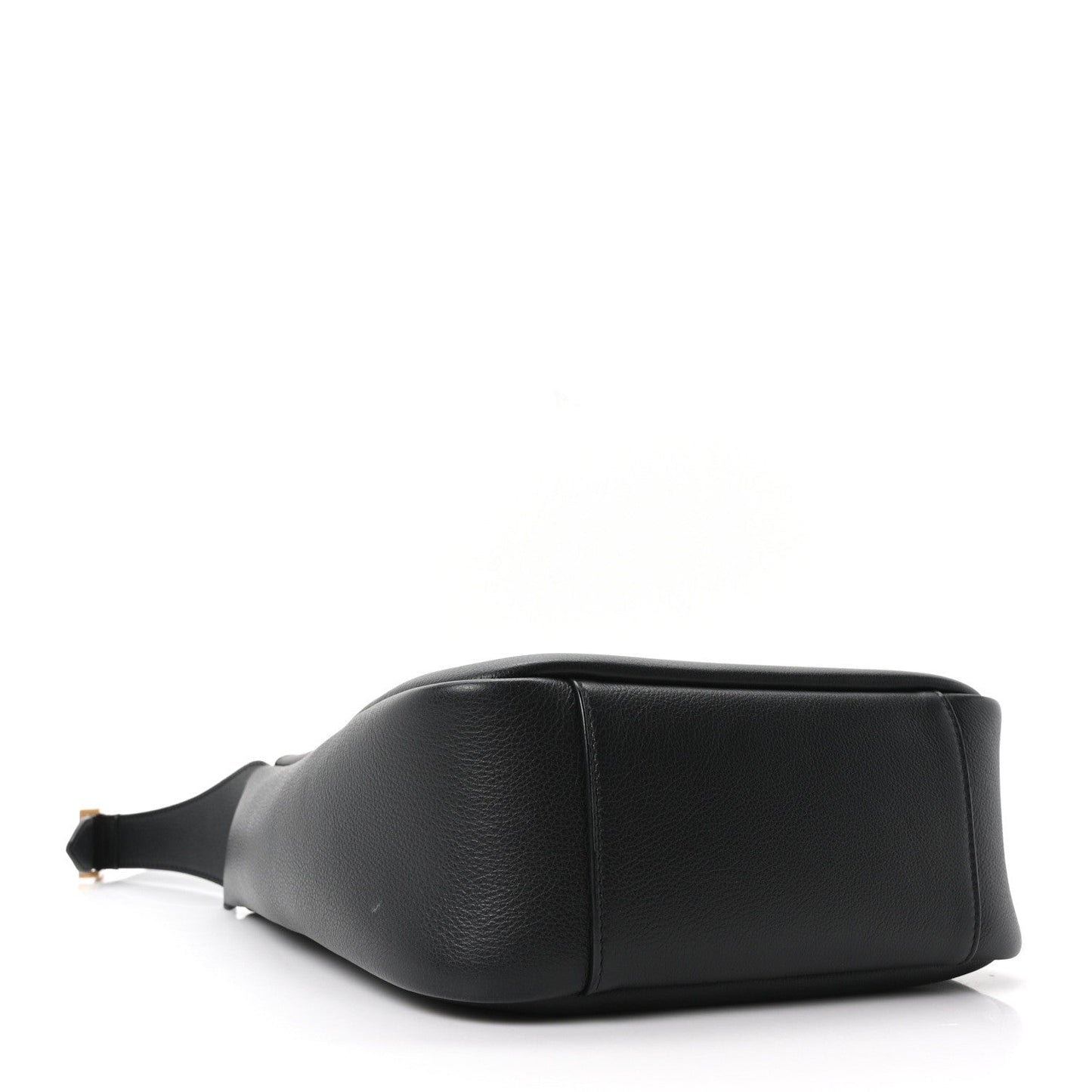 Saint Laurent Smooth Calfskin Small Le 5 A 7 Soft Hobo Black