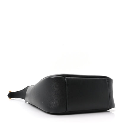 Saint Laurent Smooth Calfskin Small Le 5 A 7 Soft Hobo Black