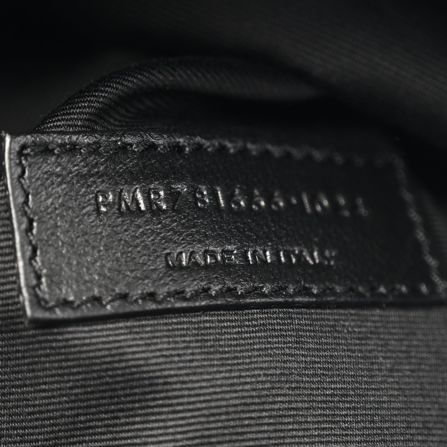 Saint Laurent Lambskin Matelasse Monogram Medium Jamie 4.3 Pochon Black