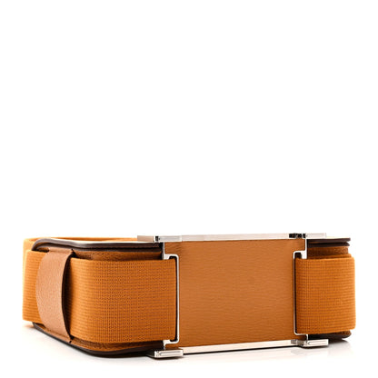 Hermes Chevre Mysore Geta Messenger Bag Caramel