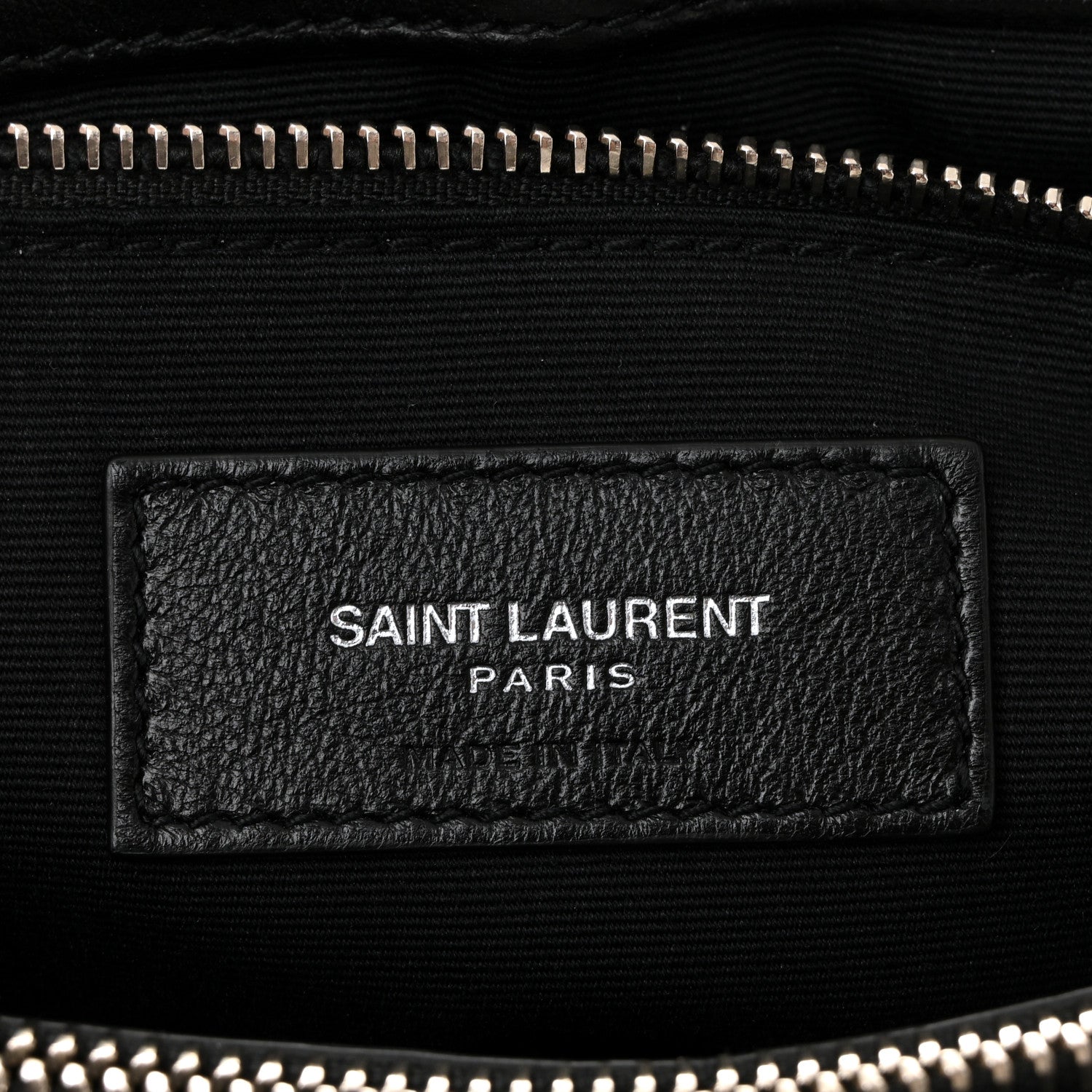 Saint Laurent Loulou Quilted Monogram Large Chain Satchel Black