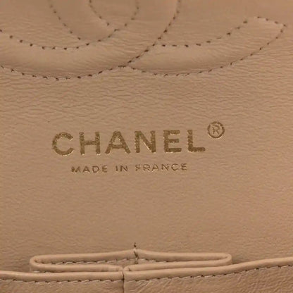 Chanel Caviar Quilted Medium Double Flap Bag in Beige - NEESTRA
