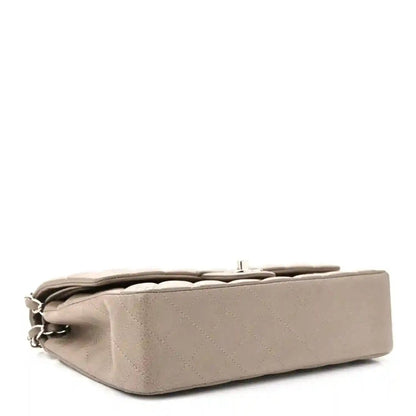 Chanel Caviar Quilted Medium Double Flap Bag in Taupe - NEESTRA