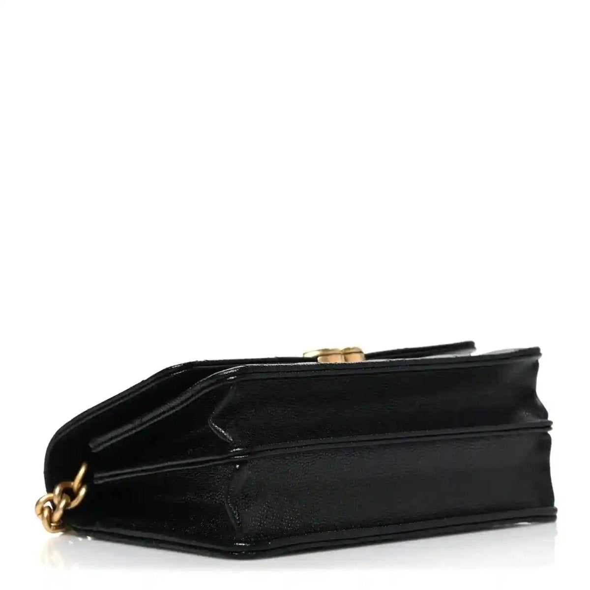 Chanel Caviar Quilted Mini Bracelet On Chain Wallet Black - NEESTRA