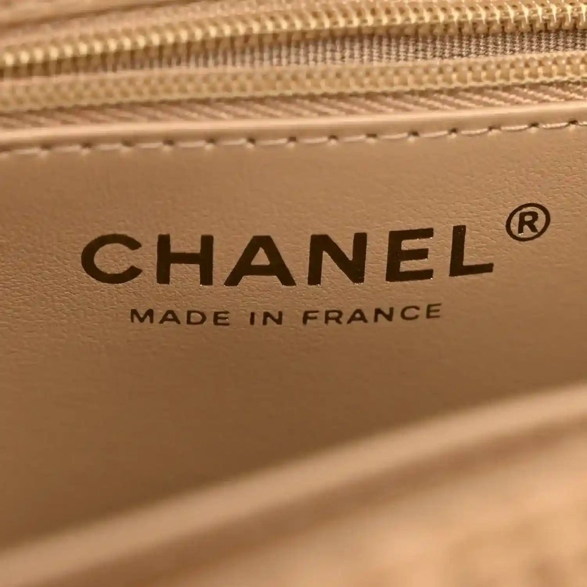 Chanel Dark Beige Braided Raffia Nano Kelly Flap Bag - NEESTRA