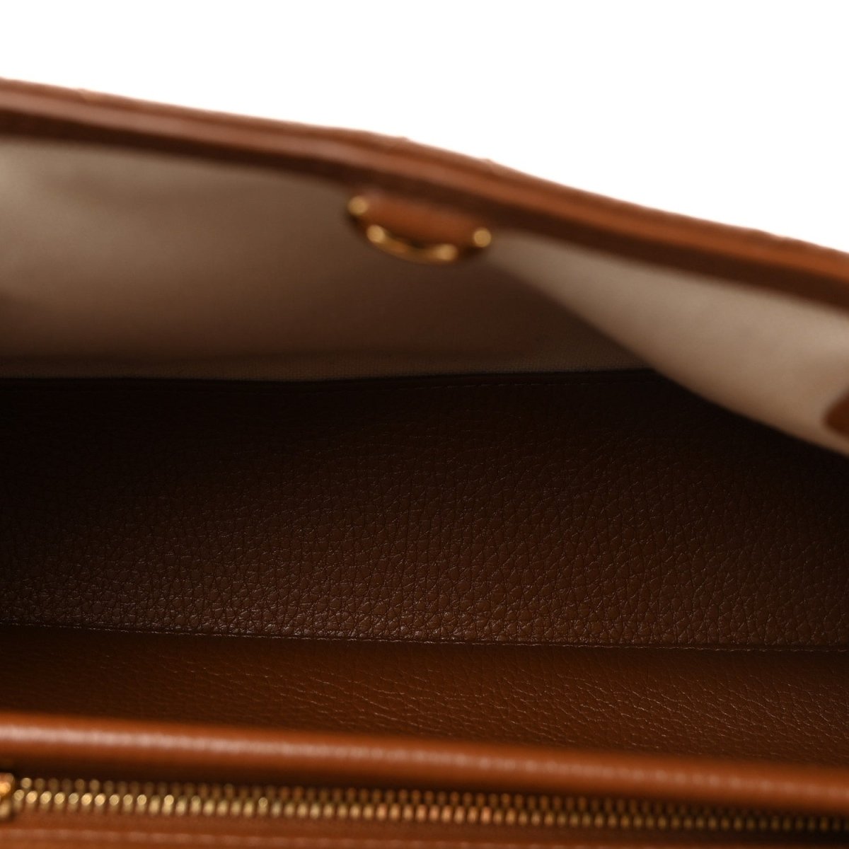 Chanel Grained Calfskin Stitched Urban Essentials Small Shopping Bag Camel - NEESTRA