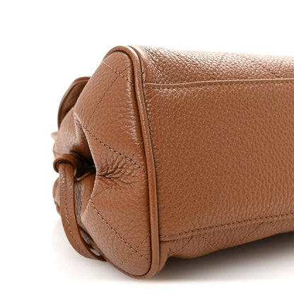 Chanel Grained Calfskin Stitched Urban Essentials Small Shopping Bag Camel - NEESTRA