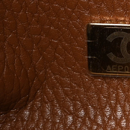 Chanel Grained Calfskin Stitched Urban Essentials Small Shopping Bag Camel - NEESTRA