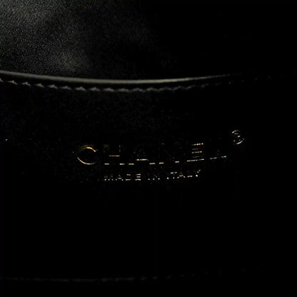 Chanel Medium Quilted Washed Denim 25 Shoulder Bag Black - NEESTRA